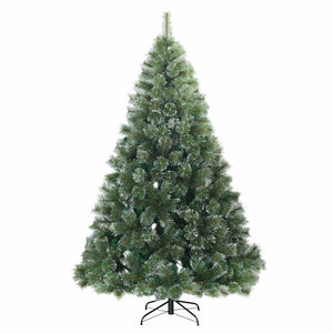 Albero di Natale artificiale con 300 LED Verde 210 cm PE e PVC 3397867