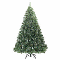 Albero di Natale artificiale con 300 LED Verde 240 cm PE e PVC 3397874