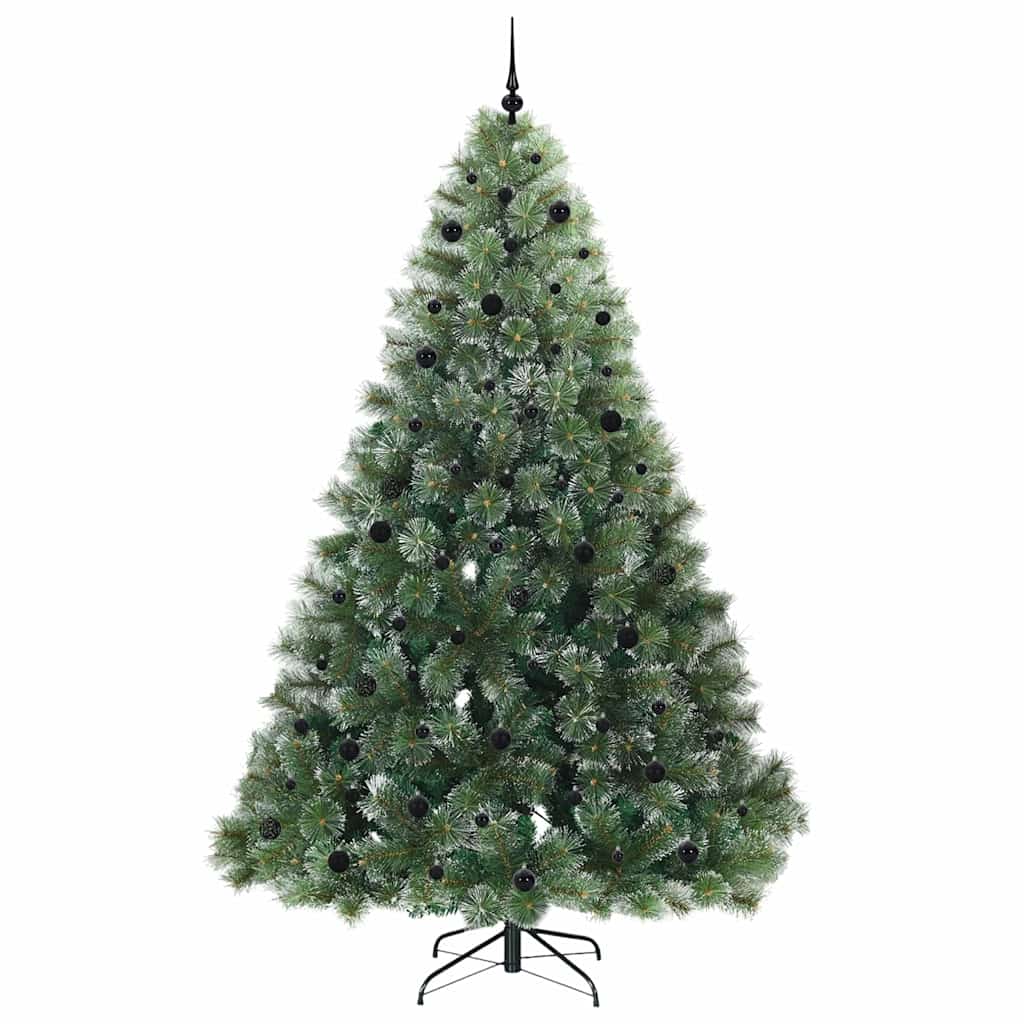 Albero di Natale artificiale con 300 LED Verde 240 cm PE e PVC 3397875