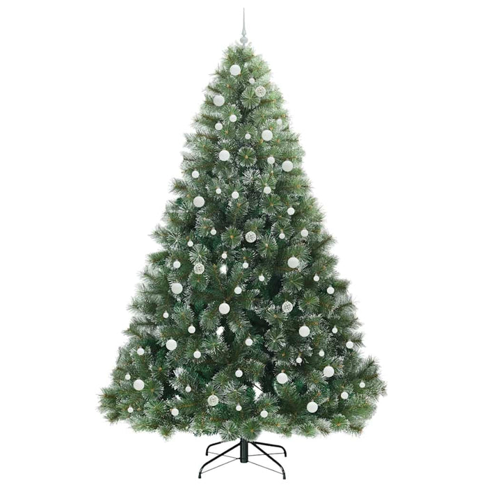 Albero di Natale artificiale con 300 LED Verde 240 cm PE e PVC 3397877