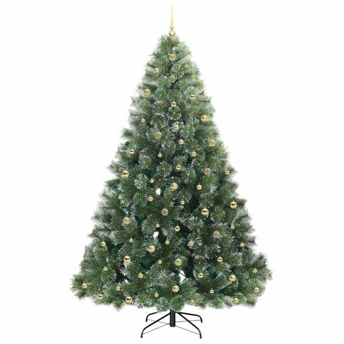 Albero di Natale artificiale con 300 LED Verde 240 cm PE e PVC 3397878