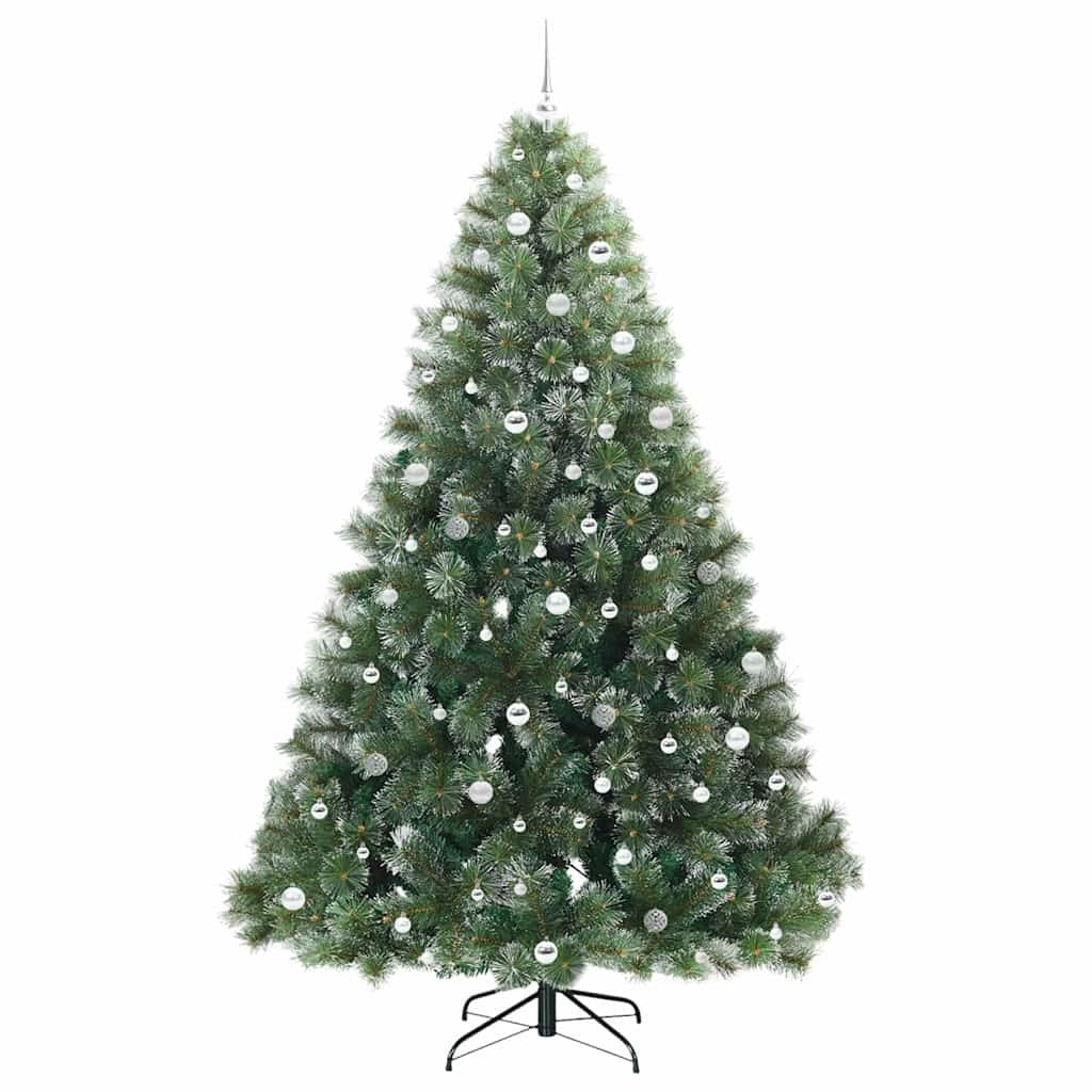 Albero di Natale artificiale con 300 LED Verde 240 cm PE e PVC 3397879