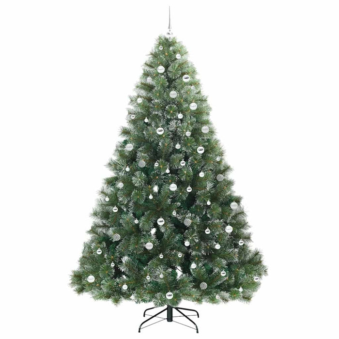 Albero di Natale artificiale con 300 LED Verde 240 cm PE e PVC 3397879