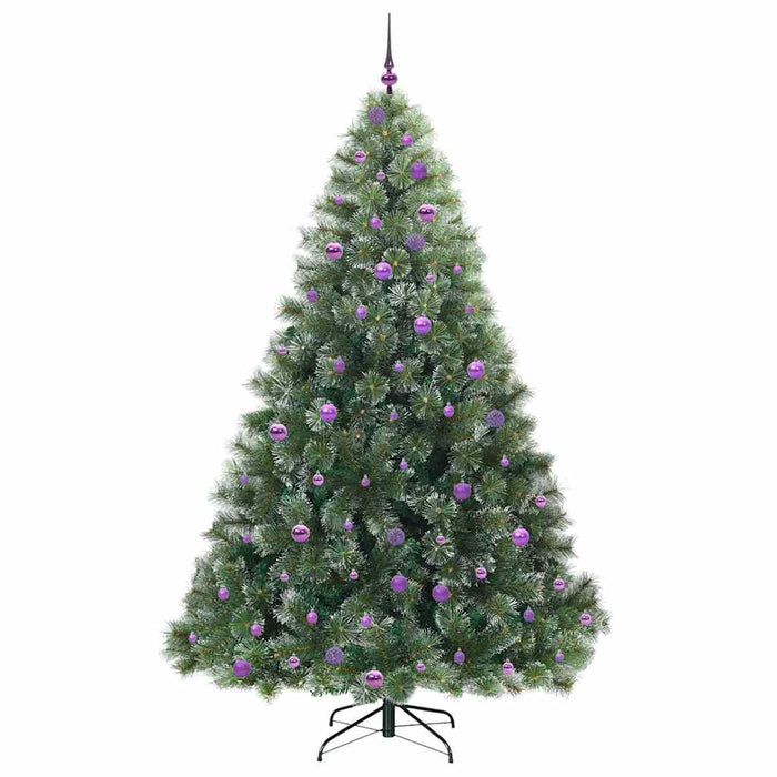 Albero di Natale artificiale con 300 LED Verde 240 cm PE e PVC 3397880