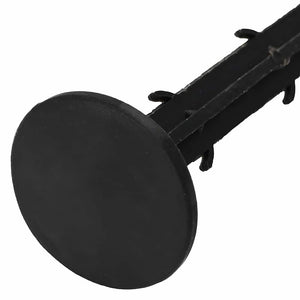 Picchetti in plastica 500 pcs Nero 3 x 11 cm Plastica 4009764