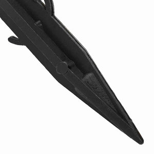 Picchetti in plastica 500 pcs Nero 3 x 11 cm Plastica 4009764