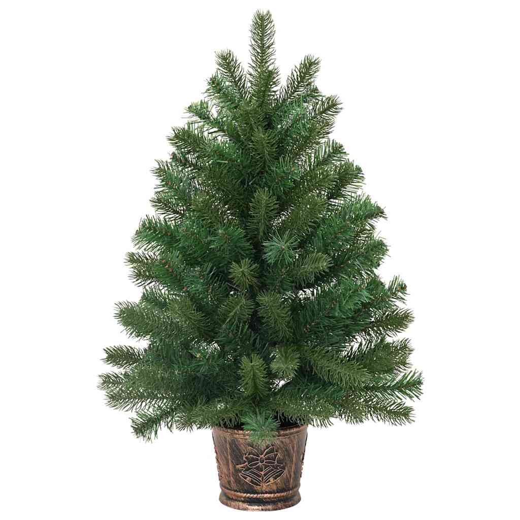 Albero di Natale artificiale Verde 75 cm PVC, PE e acciaio 42018730