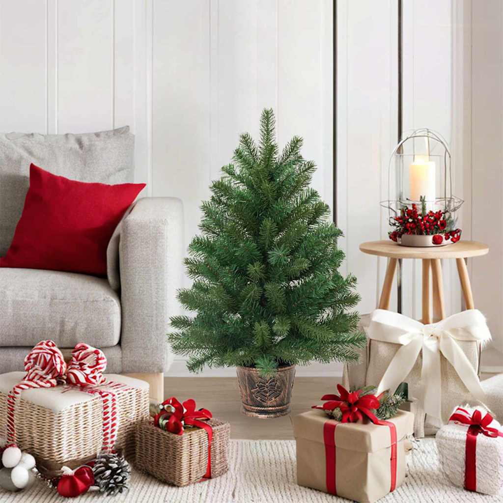 Albero di Natale artificiale Verde 95 cm PVC, PE e acciaio 42018731