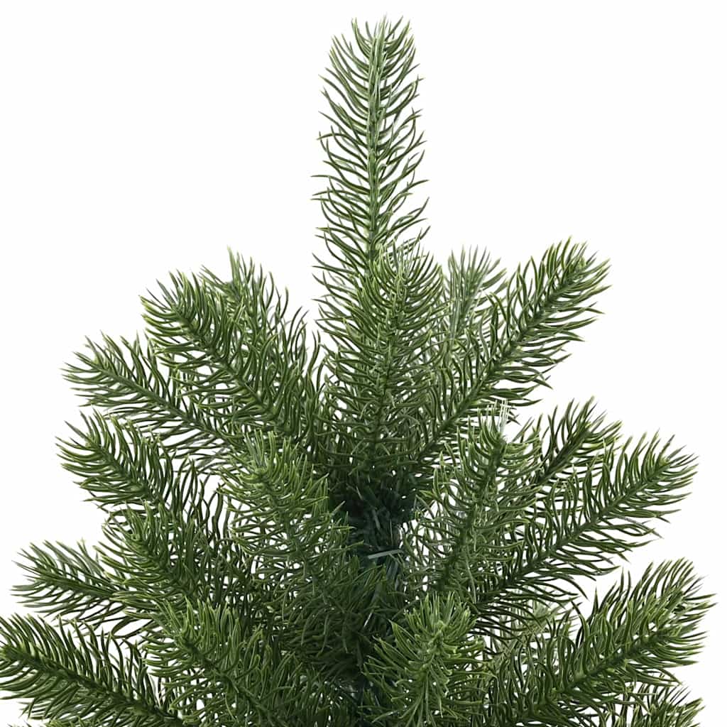 Albero di Natale Artificiale-Albero Natalizio Verde 240 cm PVC, PE e acciaio