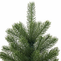 Albero di Natale Artificiale-Albero Natalizio Verde 240 cm PVC, PE e acciaio