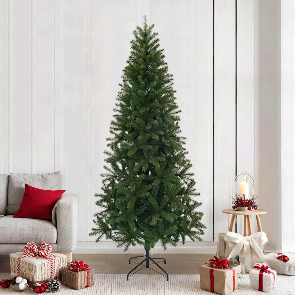 Albero di Natale artificiale Verde 240 cm PVC, PE e acciaio 42018736