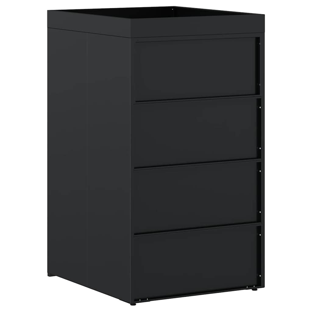 Deposito per bidone con tetto da fioriera per bidone singolo da 240L 42018675