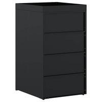 Deposito per bidone con tetto da fioriera per bidone singolo da 240L 42018675