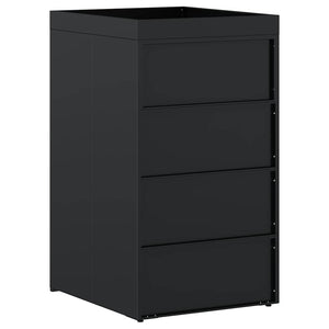 Deposito per bidone con tetto da fioriera per bidone singolo da 240L 42018675