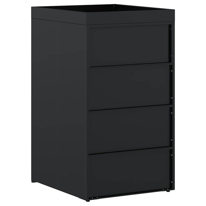 Deposito per bidone con tetto da fioriera per bidone singolo da 240L 42018675