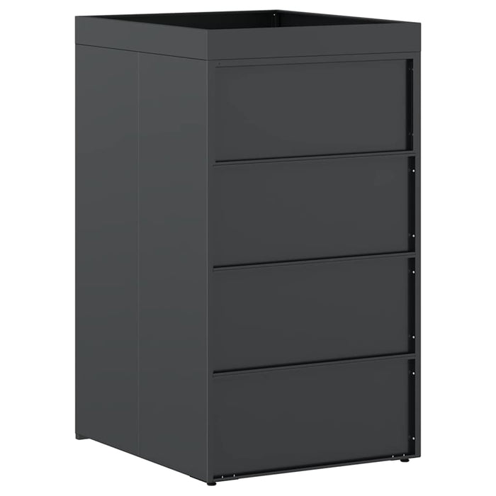 Deposito per bidone con tetto da fioriera per bidone singolo da 240L 42018677