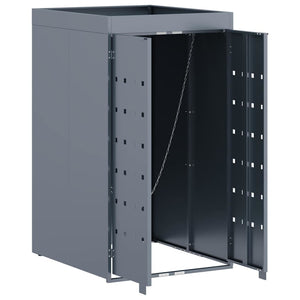 Deposito per bidone con tetto da fioriera per bidone singolo da 240L 42018679