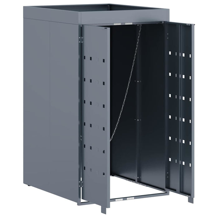 Deposito per bidone con tetto da fioriera per bidone singolo da 240L 42018679