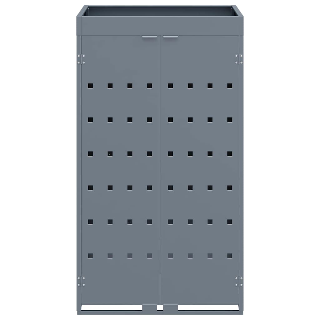 Deposito per bidone con tetto da fioriera per bidone singolo da 240L 42018679