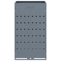 Deposito per bidone con tetto da fioriera per bidone singolo da 240L 42018679