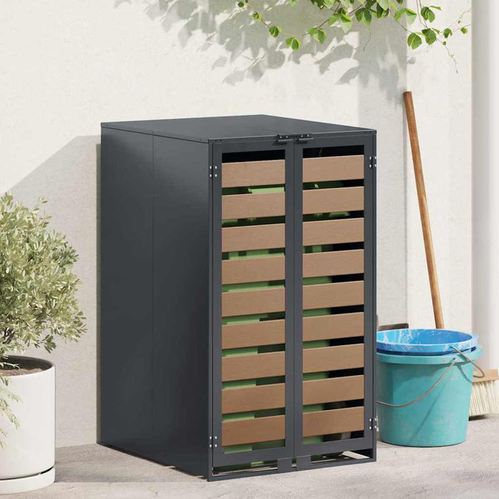 Magazzino per contenitori con coperchio sollevabile a gas per contenitore da 240L 42018681