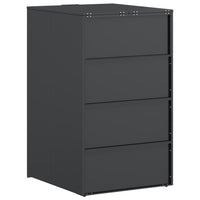 Magazzino per contenitori con coperchio sollevabile a gas per contenitore da 240L 42018681