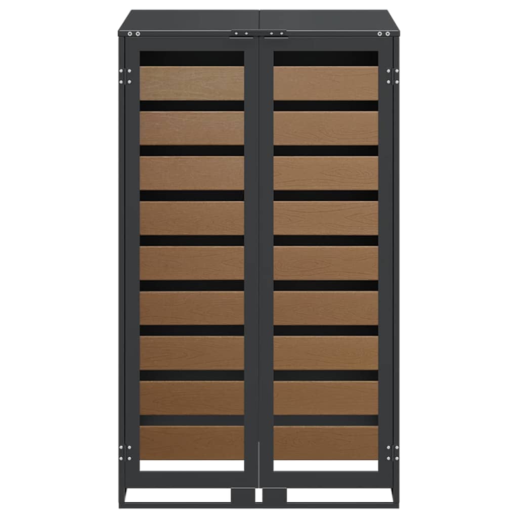 Magazzino per contenitori con coperchio sollevabile a gas per contenitore da 240L 42018681