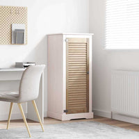 vidaXL Porta per Armadio Altro con porta Marrone 110 x 39.5 x 2.1 cm