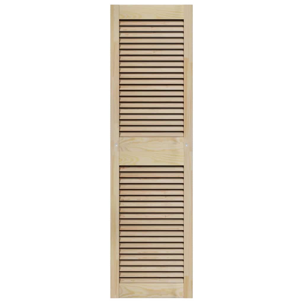Porta per Armadio 2 pcs Naturale 140.5 x 2.1 x 49.5 cm 42019261