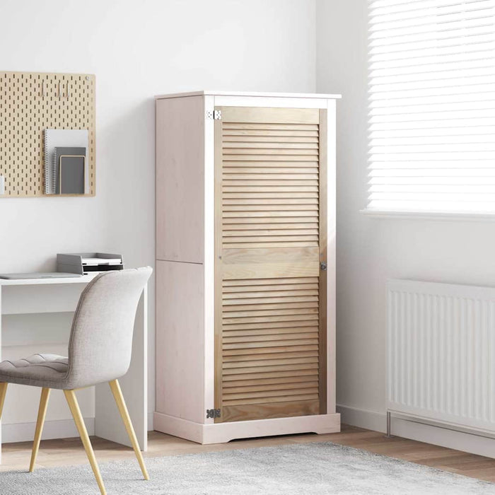 vidaXL Porta per Armadio Altro con porta Marrone 140.5 x 59.5 x 2.1 cm