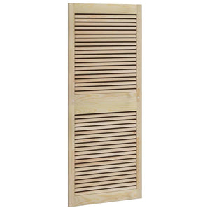 Porta per Armadio 2 pcs Naturale 140.5 x 2.1 x 49.5 cm 42019265