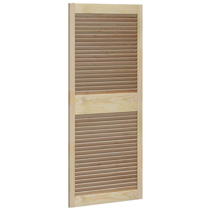 vidaXL Porte per Armadi Altro 2 pcs Marrone 140.5 x 59.5 x 2.1 cm