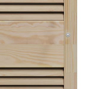 vidaXL Porta per Armadio Altro con porta Marrone 170 x 39.5 x 2.1 cm