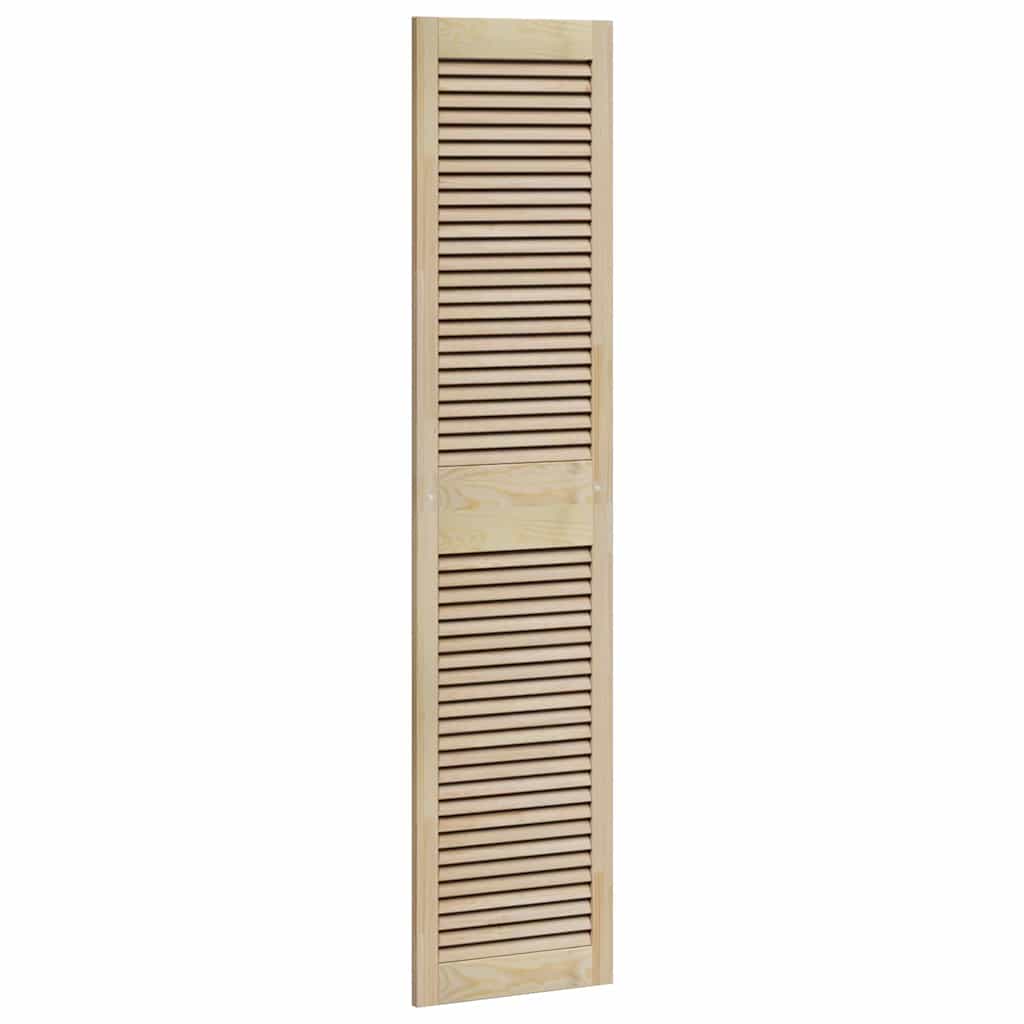 Porta per Armadio 2 pcs Naturale 140.5 x 2.1 x 49.5 cm 42019267
