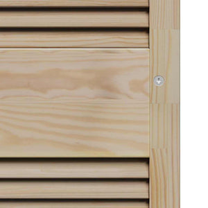 vidaXL Porte per Armadi Altro 2 pcs Marrone 170 x 49.5 x 2.1 cm