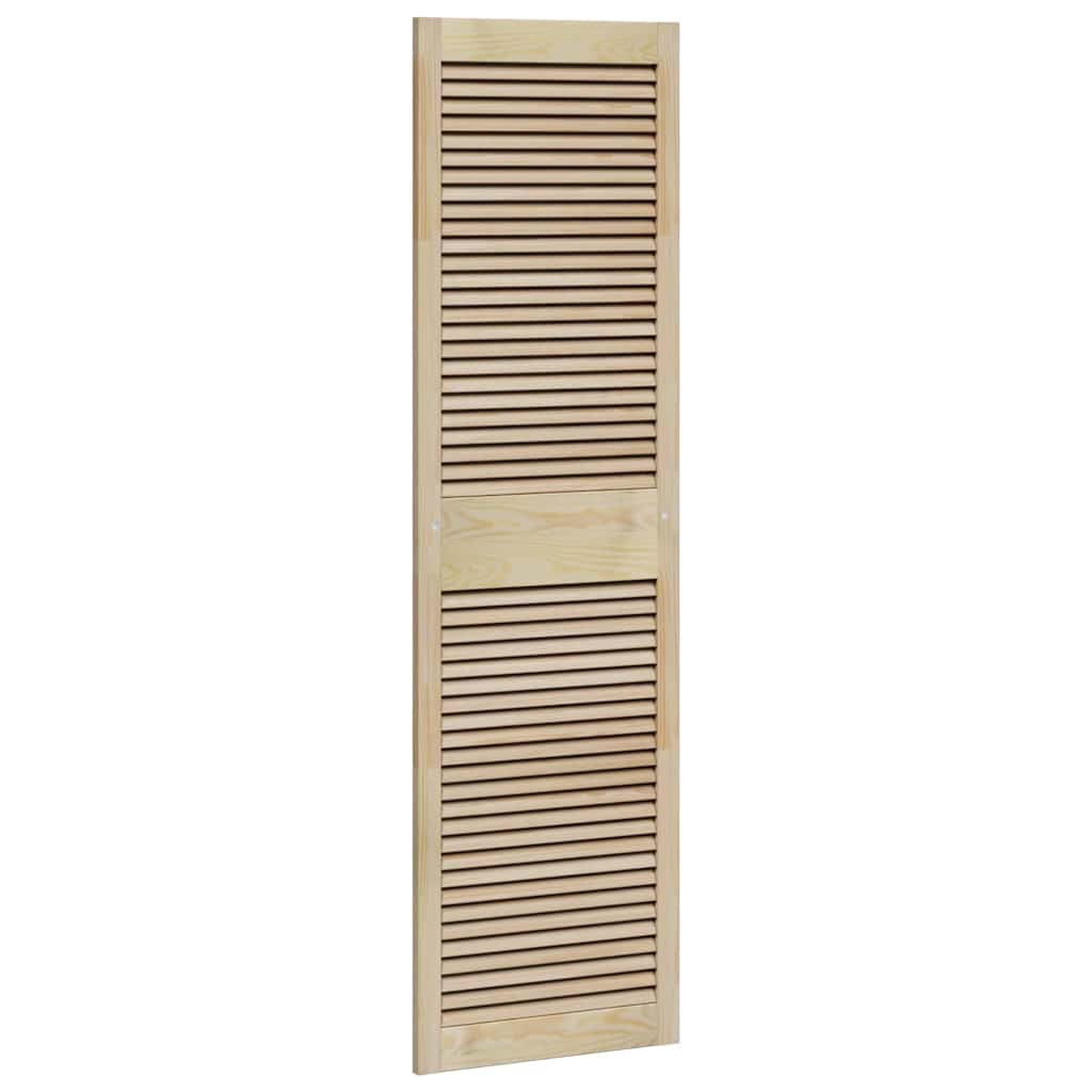 vidaXL Porte per Armadi Altro 2 pcs Marrone 170 x 49.5 x 2.1 cm