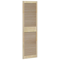 vidaXL Porte per Armadi Altro 2 pcs Marrone 170 x 49.5 x 2.1 cm