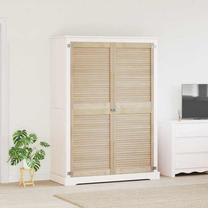 vidaXL Porte per Armadi Altro 2 pcs Marrone 170 x 59.5 x 2.1 cm