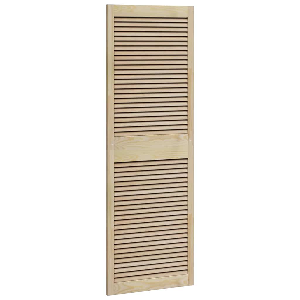 vidaXL Porte per Armadi Altro 2 pcs Marrone 170 x 59.5 x 2.1 cm