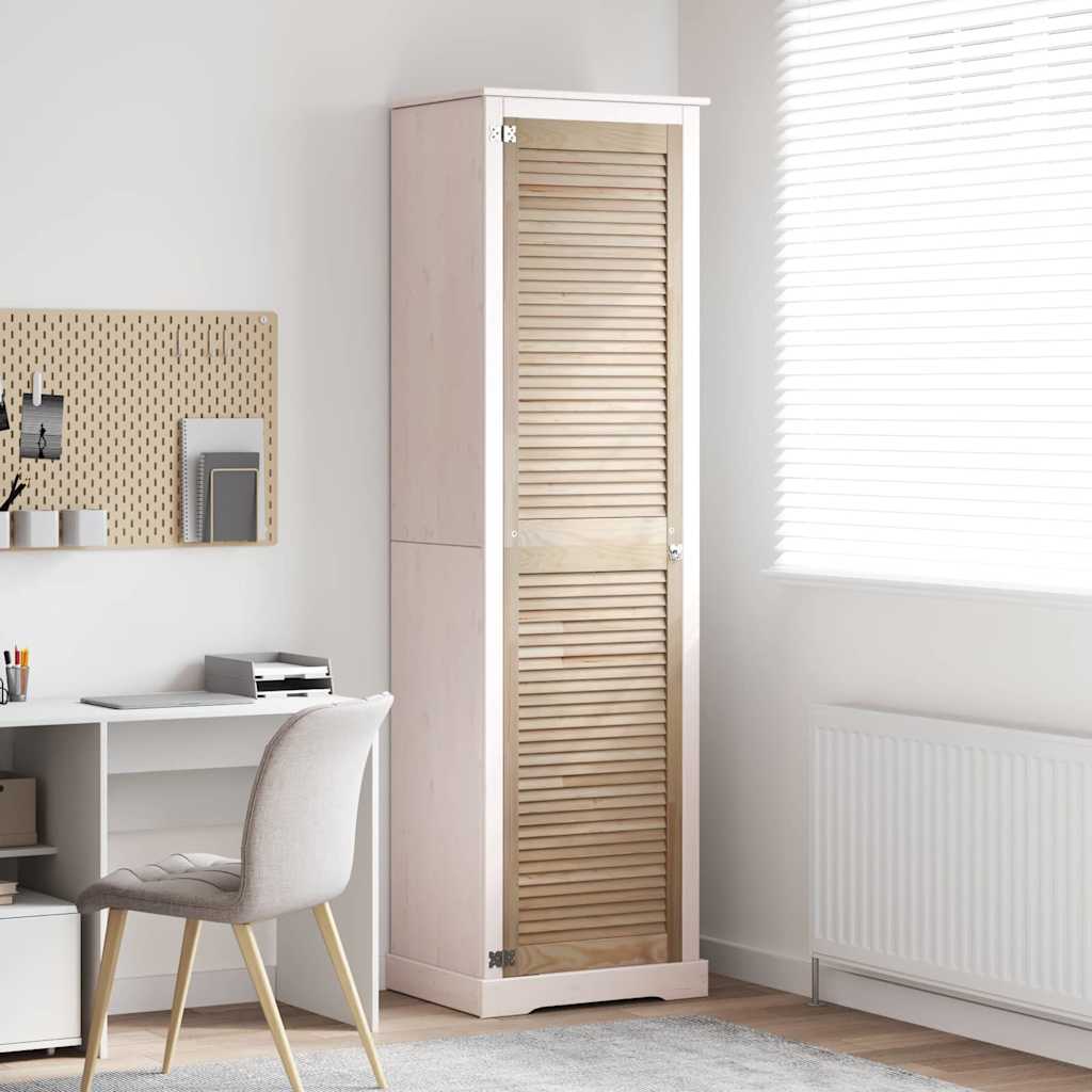 vidaXL Porta per Armadio Altro con porta Marrone 201 x 49.5 x 2.1 cm