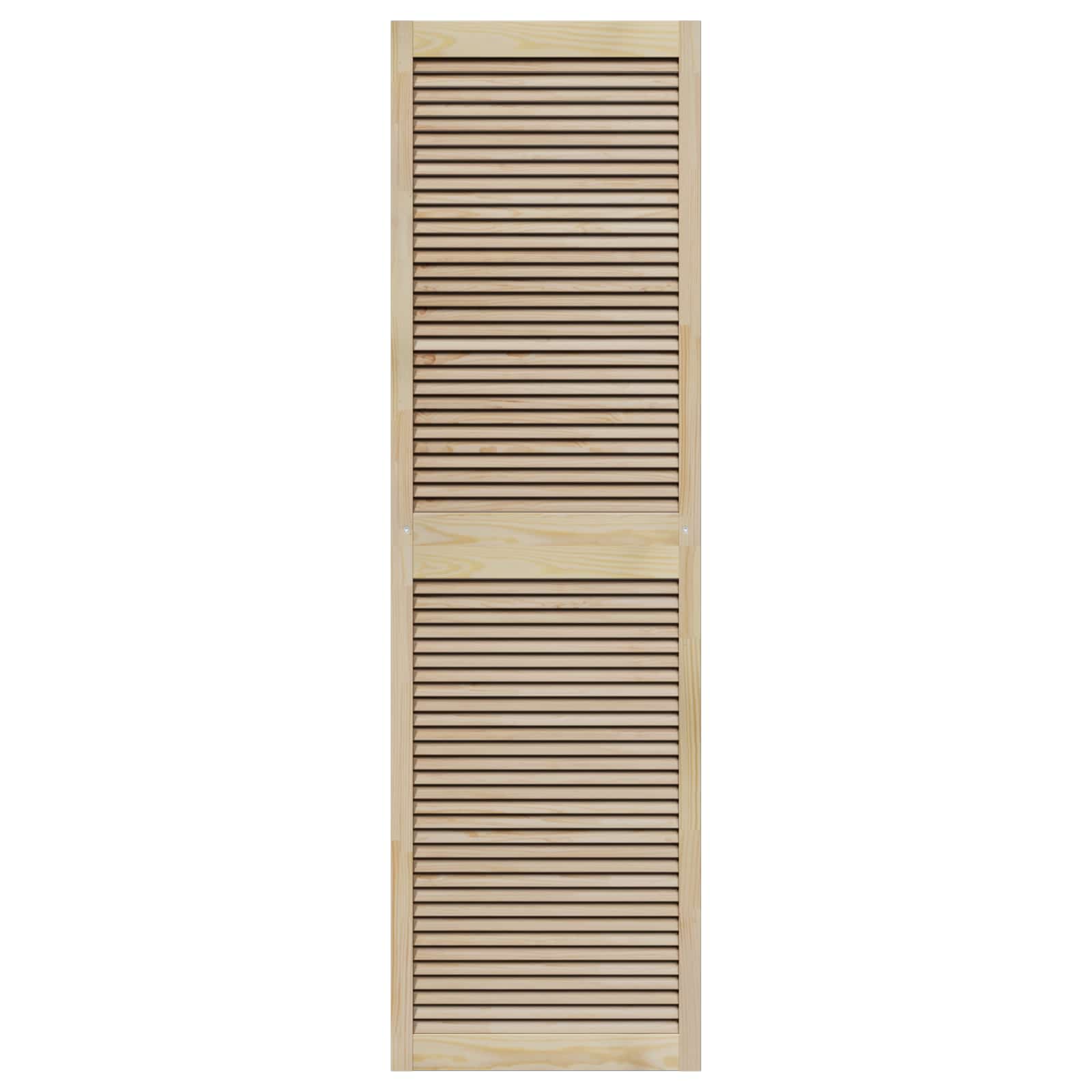 Porta per Armadio 2 pcs Naturale 140.5 x 2.1 x 49.5 cm 42019277