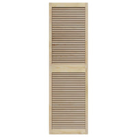 Porta per Armadio 2 pcs Naturale 140.5 x 2.1 x 49.5 cm 42019277