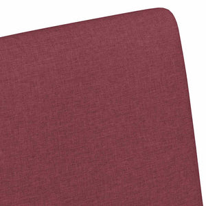 Sedie da pranzo 2 pcs Rosso vino 57 x 66 x 94 cm Tessuto 42017810