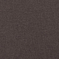 Sedie da pranzo 2 pcs Marrone scuro 57 x 66 x 94 cm Tessuto 42017811