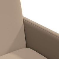 Sedie da pranzo con ruote 2 pcs Cappuccino 57 x 66 x 94 cm 42017822