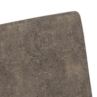 Sedie da pranzo con ruote 2 pcs Grigio scuro 57 x 66 x 94 cm 42017827