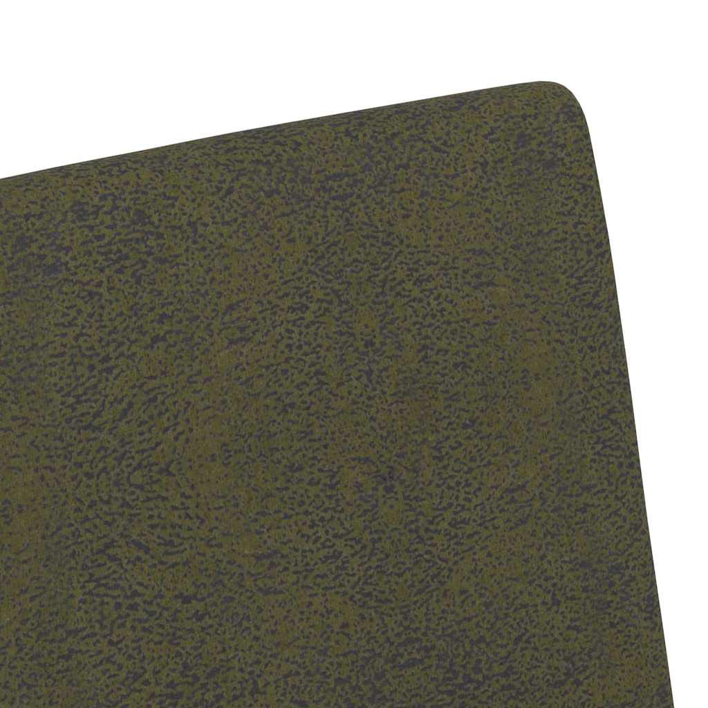 Sedie da pranzo con ruote 2 pcs Verde militare 57 x 66 x 94 cm 42017828