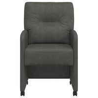 Sedie da pranzo 2 pcs Nero 57 x 67 x 95 cm Pelle sintetica 42017839