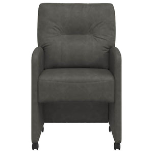 Sedie da pranzo 2 pcs Nero 57 x 67 x 95 cm Pelle sintetica 42017839