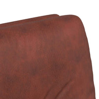 Sedie da pranzo con ruote 2 pcs Marrone lucido 57 x 67 x 95 cm 42017842